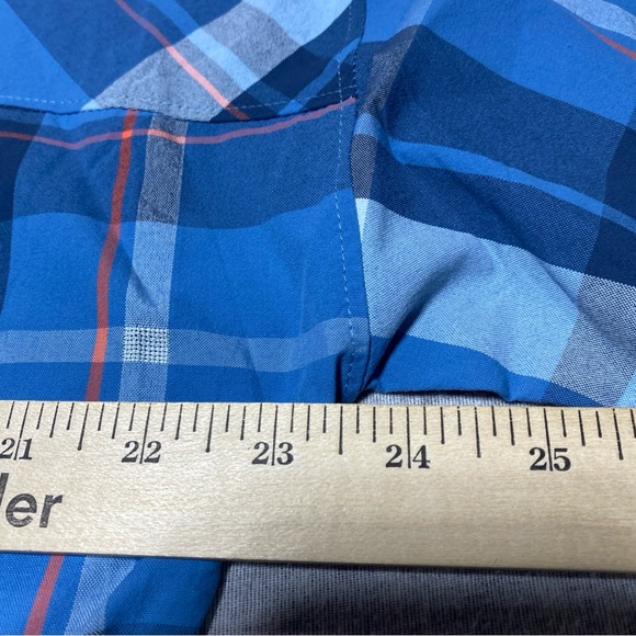 Mountain Hardwear Shirt Mens Large Blue Canyon Gorpcore Hiking Outdoors NEW - Picture 10 of 10